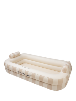 Swim Essentials Saint Tropez Inflatable Paddling Pool, Beige - view 2, Multi