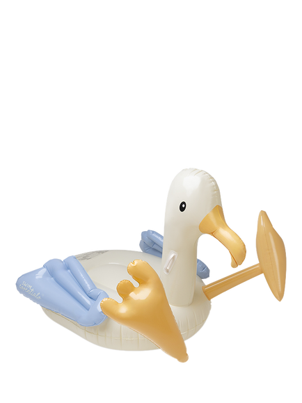 Swim Essentials Sunny Seagull Inflatable Ride-On Float, White/Multi, Multi