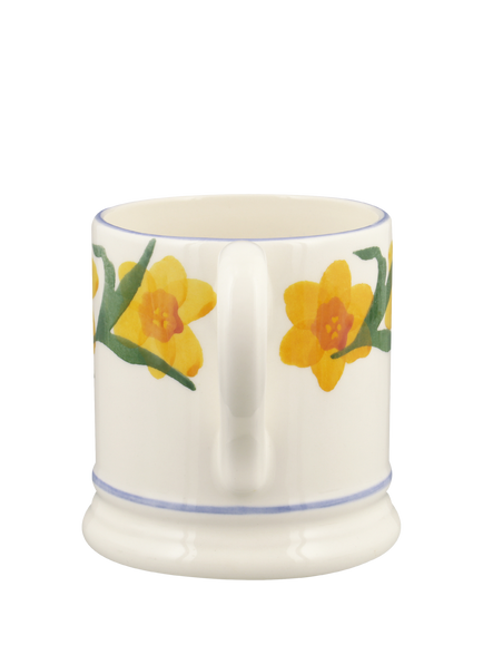 Emma Bridgewater Windblown Daffodils Half Pint Earthenware Mug, 300ml - view 2, Multi