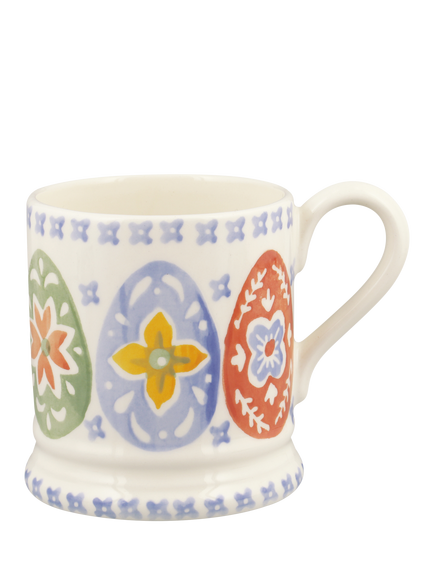 Emma Bridgewater Egg Hunt Earthenware Half Pint Mug, 300ml, Multi