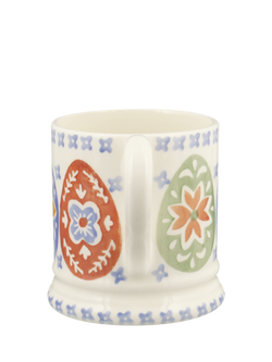 Emma Bridgewater Egg Hunt Earthenware Half Pint Mug, 300ml - view 2, Multi