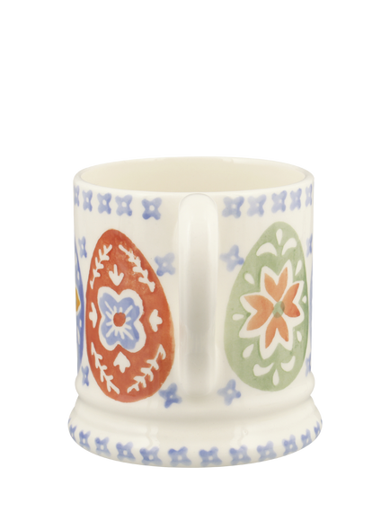 Emma Bridgewater Egg Hunt Earthenware Half Pint Mug, 300ml - view 2, Multi