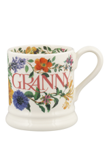 Emma Bridgewater Garden Flowers 'Granny' Half Pint Earthenware Mug, 300ml