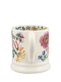 Emma Bridgewater Garden Flowers 'Granny' Half Pint Earthenware Mug, 300ml - view 2, Multi