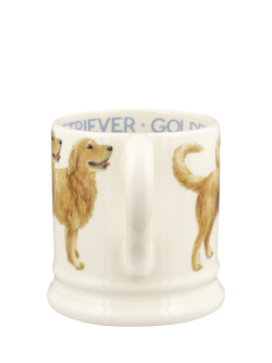 Emma Bridgewater Golden Retriever Half Pint Earthenware Mug, 300ml - view 2, Multi