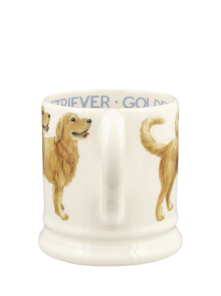 Emma Bridgewater Golden Retriever Half Pint Earthenware Mug, 300ml - view 2, Multi