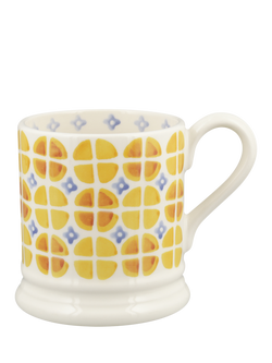 Emma Bridgewater Hot Cross Buns Earthenware Half Pint Mug, 300ml, Multi