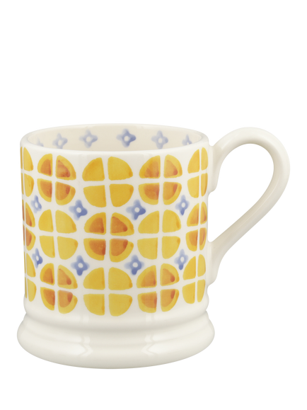 Emma Bridgewater Hot Cross Buns Earthenware Half Pint Mug, 300ml, Multi