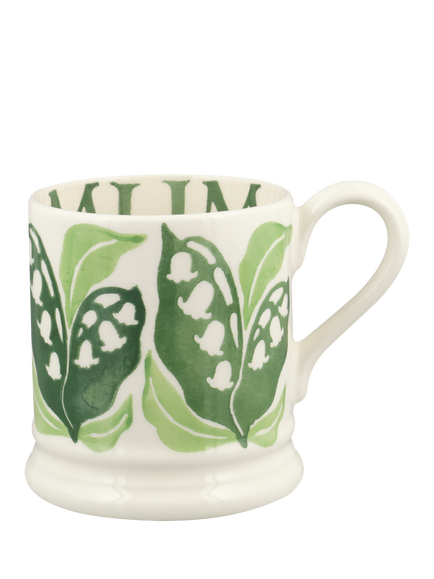 Emma Bridgewater Lily 'Mum' Half Pint Earthenware Mug, 300ml, Multi