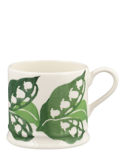 Emma Bridgewater Lily of the Valley Earthenware Small Mug, 175ml, Multi