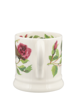 Emma Bridgewater Old Rose Earthenware Half Pint Mug, 300ml - view 2, Multi