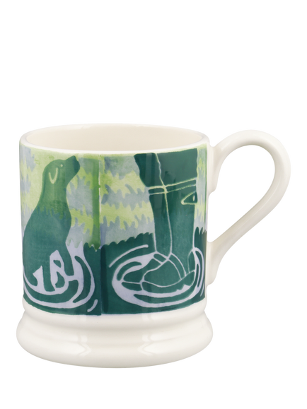 Emma Bridgewater Puddles Half Pint Earthenware Mug, 300ml, Multi