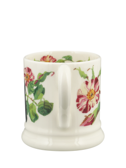 Emma Bridgewater Rosa Mundi Earthenware Half Pint Mug, 300ml - view 2, Multi