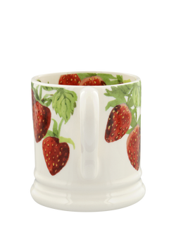 Emma Bridgewater Fruits Strawberries Earthenware Half Pint Mug, 300ml - view 2, Multi