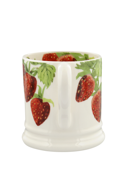 Emma Bridgewater Fruits Strawberries Earthenware Half Pint Mug, 300ml - view 2, Multi