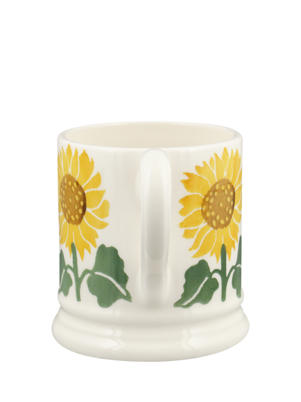 Emma Bridgewater Sunflower 'Mum' Half Pint Earthenware Mug, 300ml - view 2, Multi