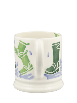 Emma Bridgewater Wellies Earthenware Half Pint Mug, 300ml - view 2, Multi