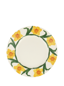 Emma Bridgewater Windblown Daffodils Earthenware Tea Plate, 16cm, Multi
