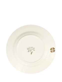 Emma Bridgewater Hot Cross Buns Earthenware Side Plate, 22cm, Multi - view 2, Hot Cross Bun