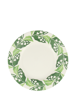 Emma Bridgewater Lily of the Valley Earthenware Side Plate, 22cm, Multi