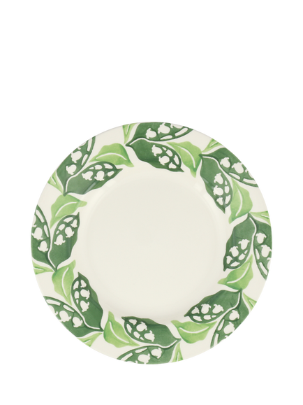 Emma Bridgewater Lily of the Valley Earthenware Side Plate, 22cm, Multi