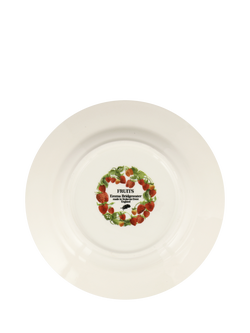 Emma Bridgewater Fruits Strawberries Earthenware Side Plate, 22cm - view 2, Multi