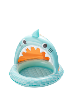 Funsicle Shark Jaws Bay Shaded Pool, Multi, Multi