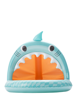 Funsicle Shark Jaws Bay Shaded Pool, Multi - view 2, Multi