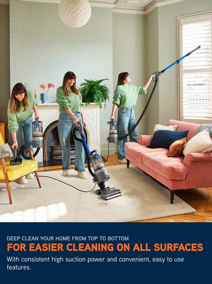 Vax LiftOut Reach Pet Vacuum Cleaner, Graphite Blue - view 2, Graphite Blue