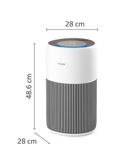 Philips PureProtect Quiet 2200 Series  AC2220/10 Smart Air Purifier, White - view 2, White