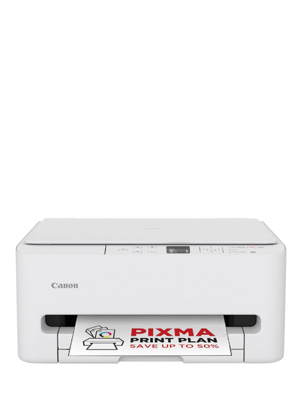 Canon PIXMA TS6550i Wireless Wi-Fi Colour 3-in-1 Inkjet Photo Printer, White, White