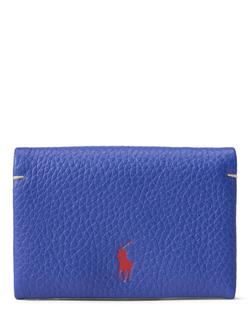 Ralph Lauren Polo Play Leather Snap Card Case, Jellyfish