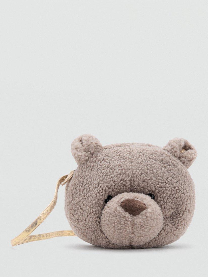 Product image 1 of 4, which shows Mango Gummy Bear Crossbody Bag, Medium Brown