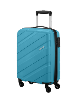 American Tourister Jet Driver 3.0 4-Wheel Cabin Suitcase, Light Blue