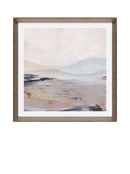 Brookpace Lascelles 'Horizon' Abstract Framed Print, 64 x 64cm, Multi, Multi