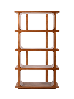 Flitzroy Arcadia Shelving Unit, Light Brown, Light Brown