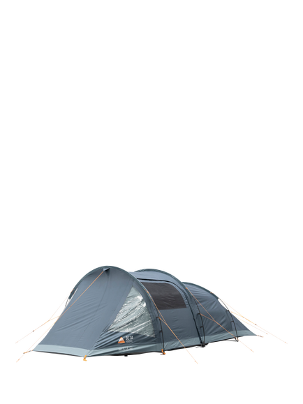Vango Beta 450XL Poled 3-Person Tunnel Tent, Deep Blue, Deep Blue