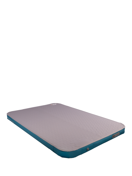 Vango Shangri-La Lux 12 Double Self-Inflating Mattress, Midnight Teal, Midnight Teal