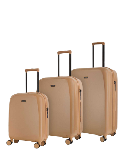 Rock Gelato 8-Wheel Suitcase Set, 3 Piece, Chocolate