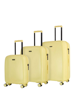 Rock Gelato 8-Wheel Suitcase Set, 3 Piece, Lemon Ice