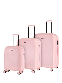 Rock Gelato 8-Wheel Suitcase Set, 3 Piece, Strawberry