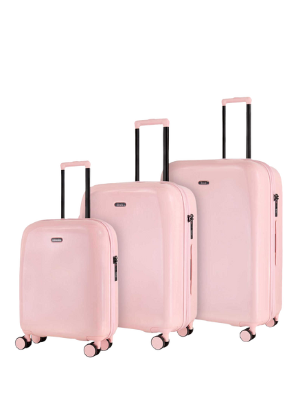 Rock Gelato 8-Wheel Suitcase Set, 3 Piece, Strawberry