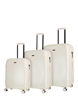Rock Gelato 8-Wheel Suitcase Set, 3 Piece, Vanilla