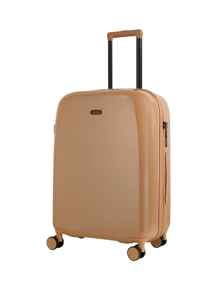 Rock Gelato 8-Wheel 65cm Medium Suitcase, Chocolate