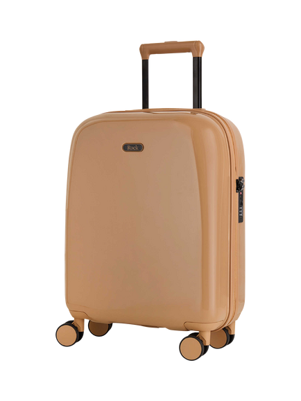 Rock Gelato 8-Wheel 54cm Cabin Case, Chocolate