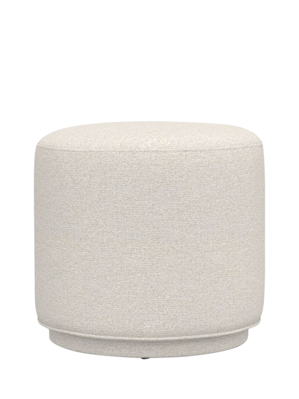 Pottery Barn Jake Upholstered Swivel Stool, Oatmeal, Oatmeal