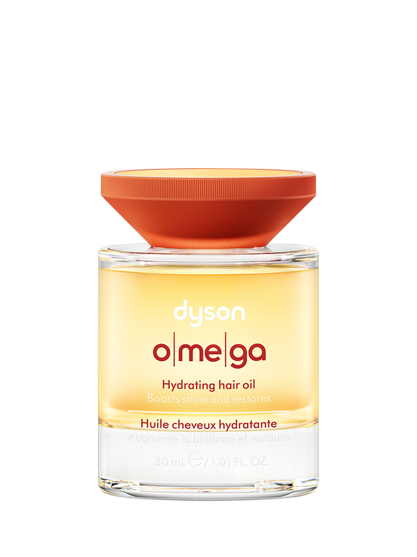 Product image 1 of 5, which shows Dyson Omega Hair Oil, 30ml