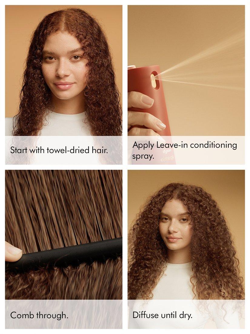 Product image 3 of 8, which shows Dyson Omega Leave In Conditioning Spray, 165ml