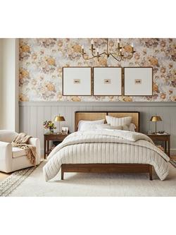 Pottery Barn Lucca Small Candelabra Ceiling Light, Brass - view 2, Brass