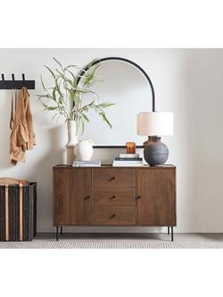 Pottery Barn Faris Small Ceramic Table Lamp - view 2, Matte Black